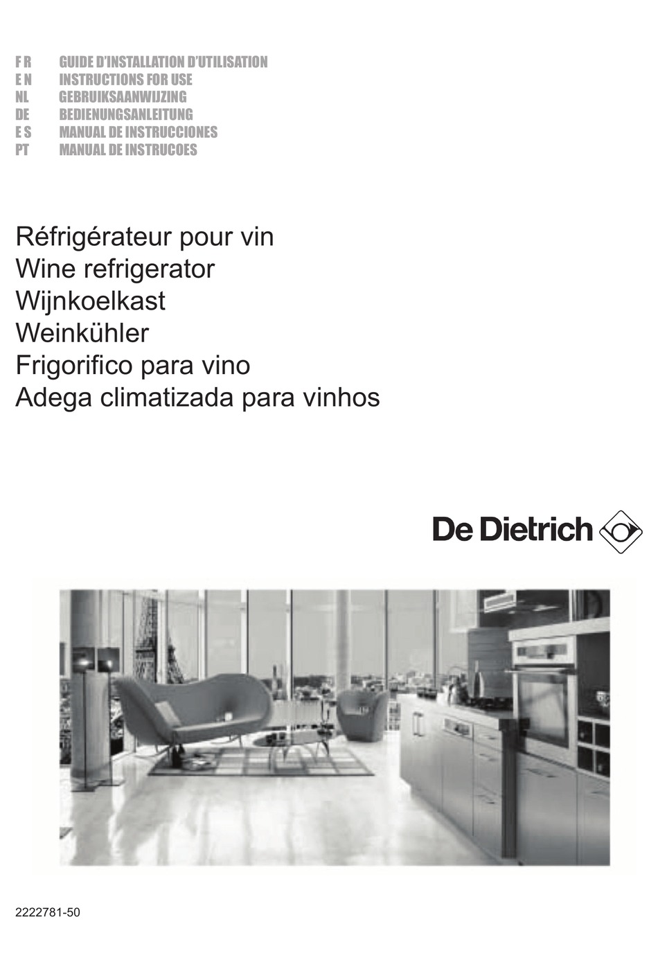 DEDIETRICH DWS750JE INSTRUCTIONS FOR USE MANUAL Pdf Download | ManualsLib