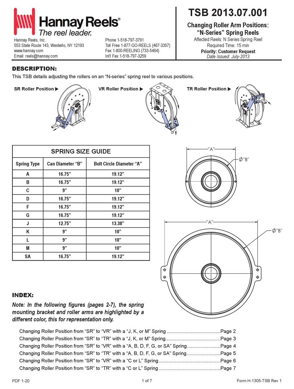 HANNAY REELS N SERIES QUICK START MANUAL Pdf Download | ManualsLib