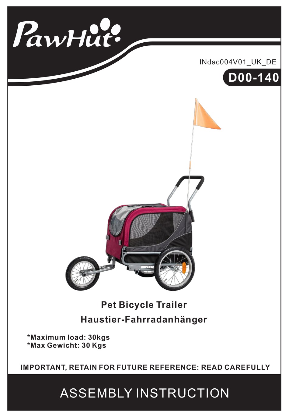 PAWHUT D00140 ASSEMBLY INSTRUCTION MANUAL Pdf Download ManualsLib