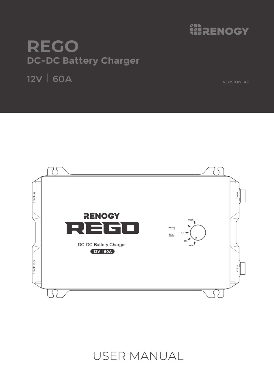 RENOGY REGO USER MANUAL Pdf Download ManualsLib