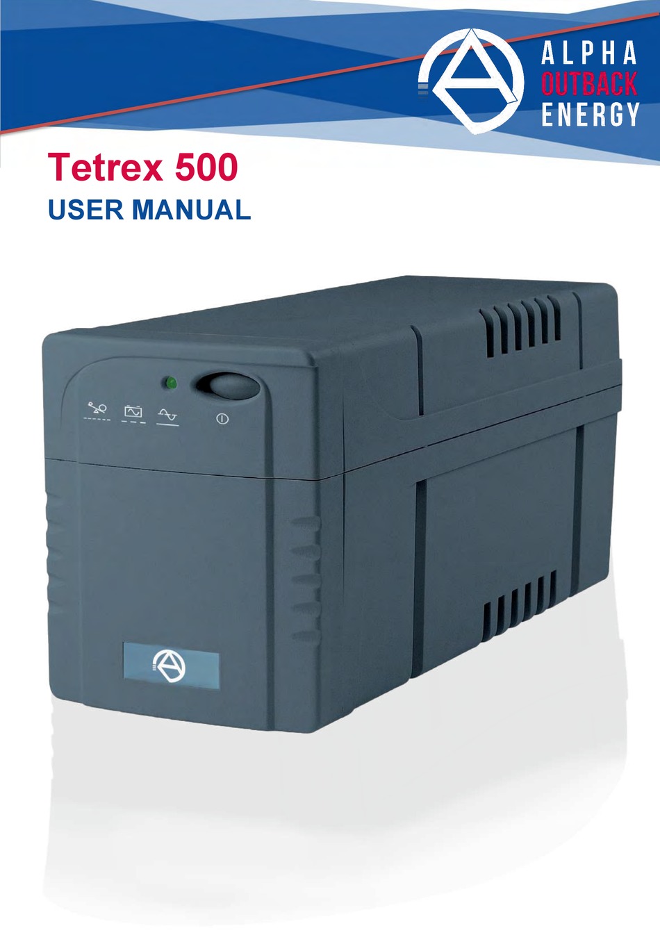 ALPHA OUTBACK ENERGY TETREX 500 USER MANUAL Pdf Download ManualsLib