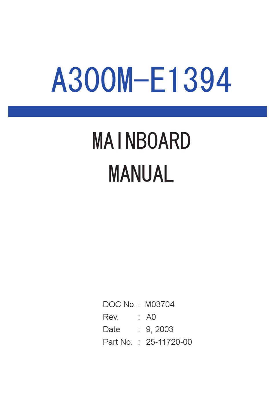 POWERCOLOR A300ME1394 MANUAL Pdf Download ManualsLib