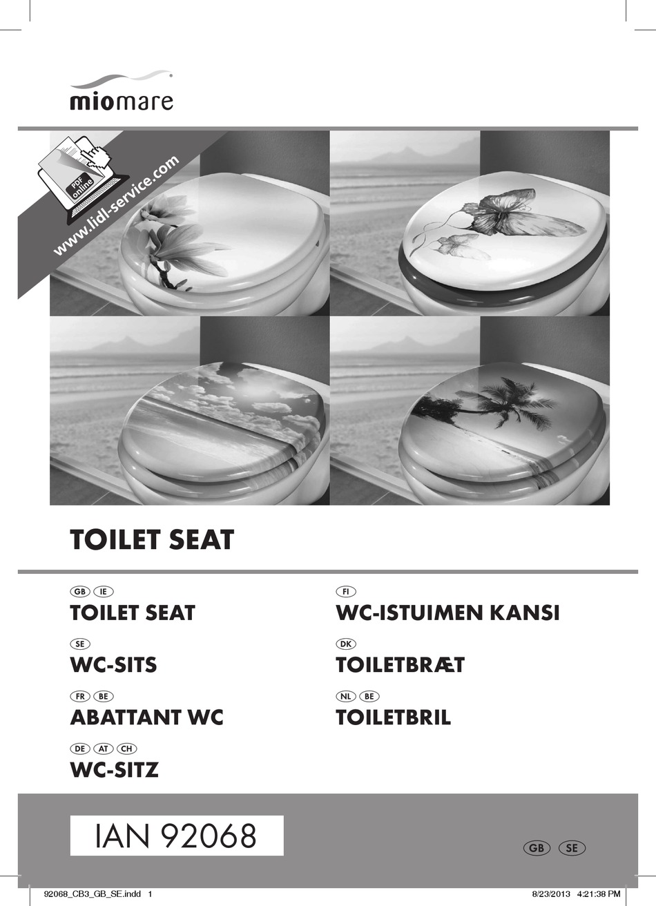 Abattant best sale wc miomare