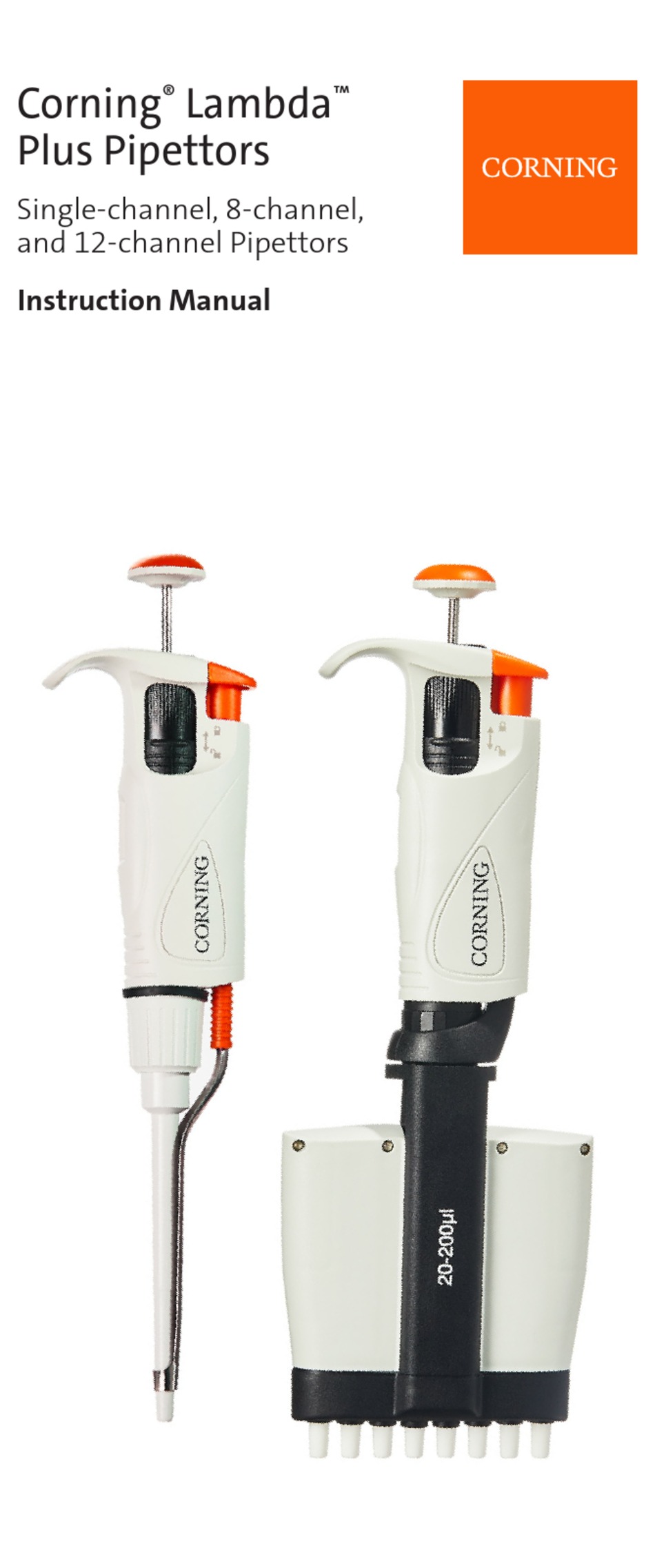 CORNING LAMBDA PLUS INSTRUCTION MANUAL Pdf Download ManualsLib