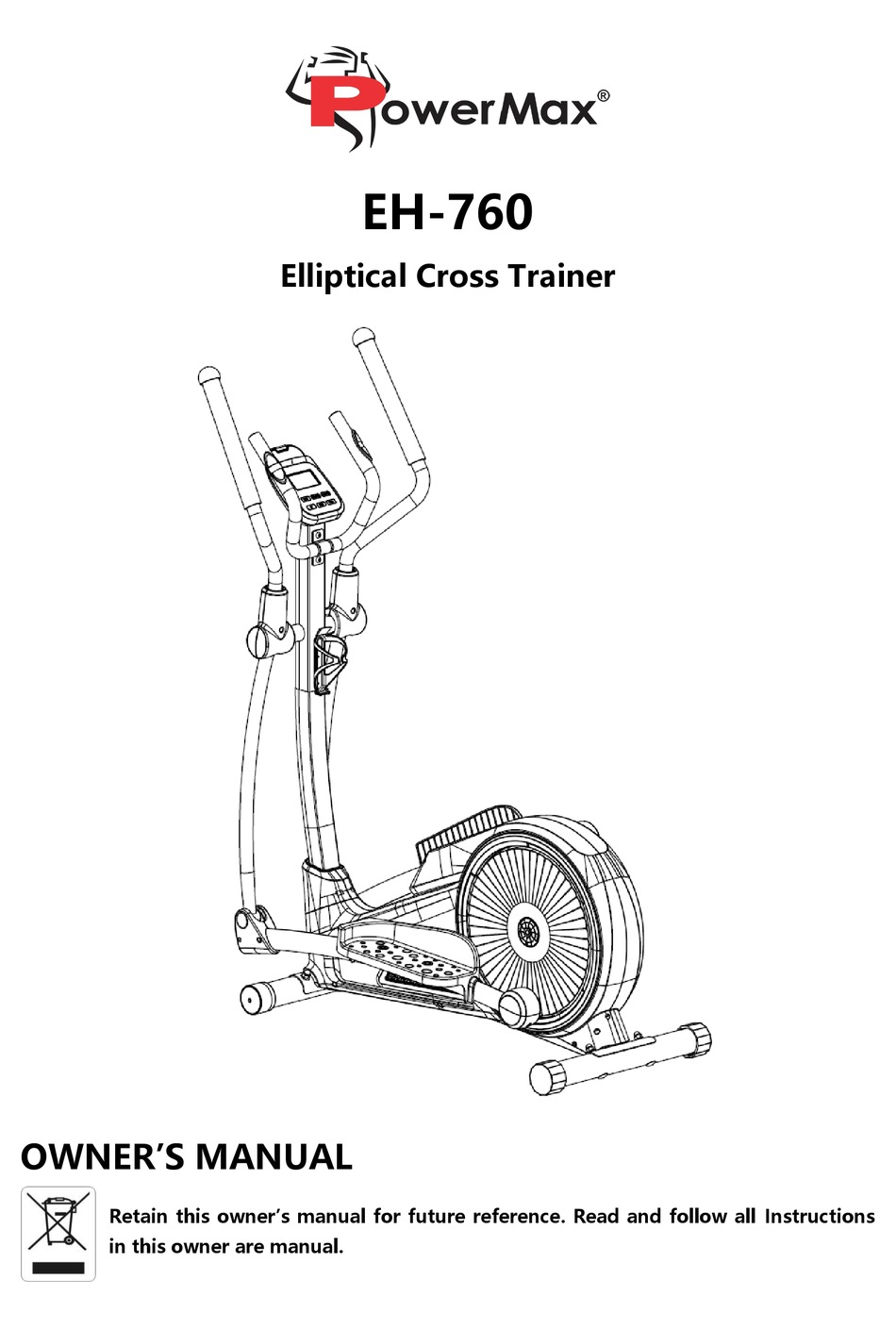 POWERMAX EH760 OWNER'S MANUAL Pdf Download ManualsLib