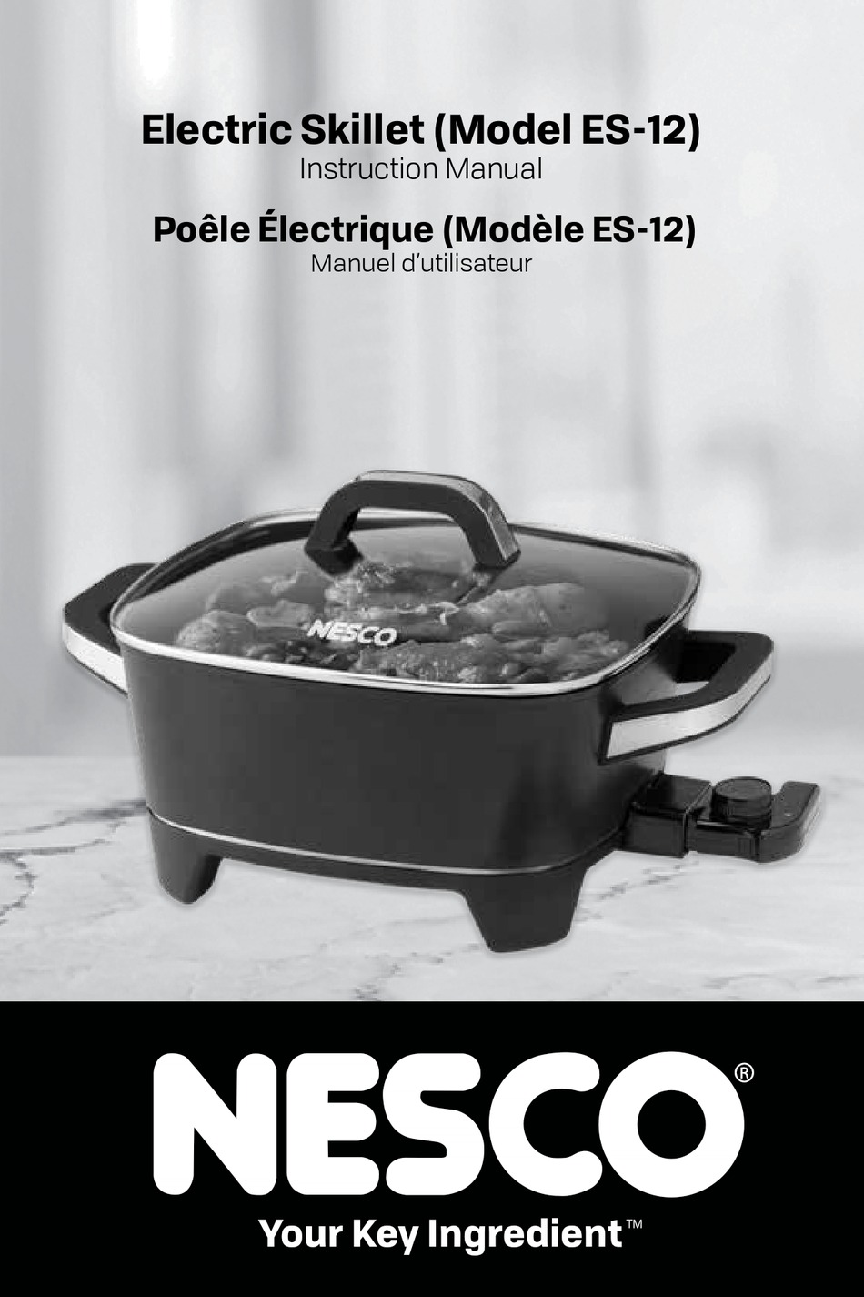 NESCO ES12 INSTRUCTION MANUAL Pdf Download ManualsLib
