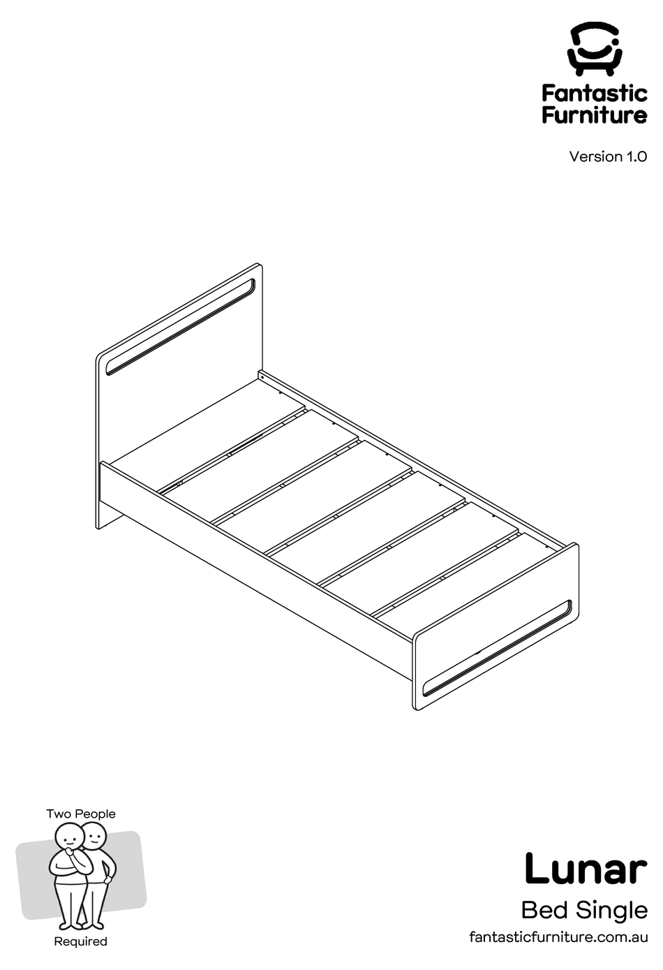 FANTASTIC FURNITURE LUNAR QUICK START MANUAL Pdf Download ManualsLib