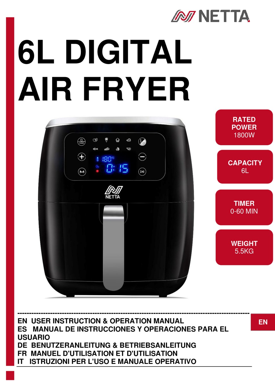 NETTA DF7006TGS USER INSTRUCTION Pdf Download ManualsLib