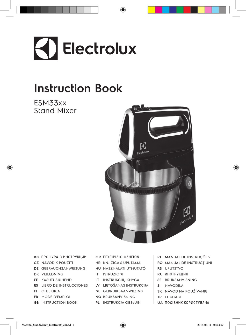 ELECTROLUX ESM33 SERIES INSTRUCTION BOOK Pdf Download ManualsLib