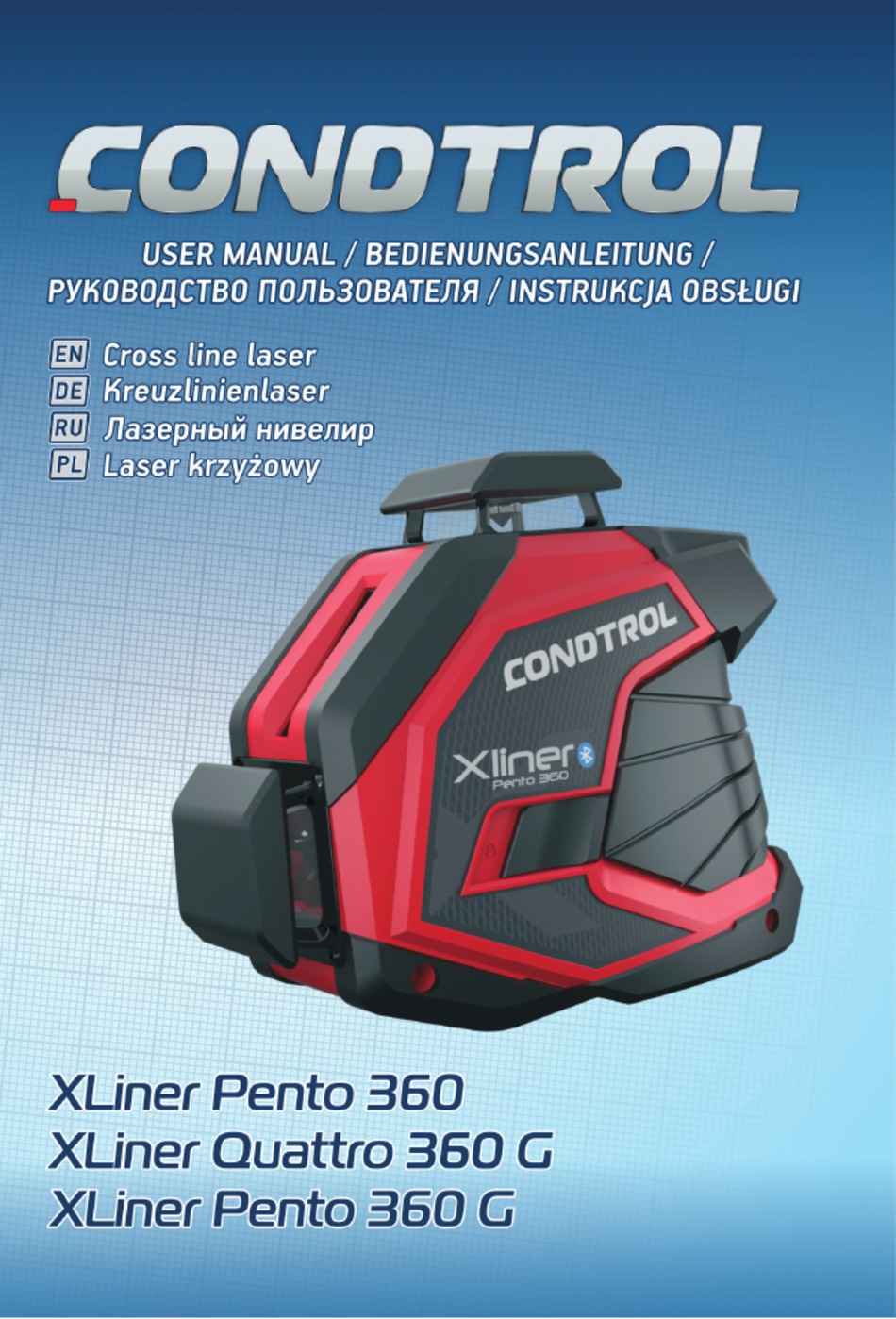 CONDTROL XLINER PENTO 360 USER MANUAL Pdf Download | ManualsLib