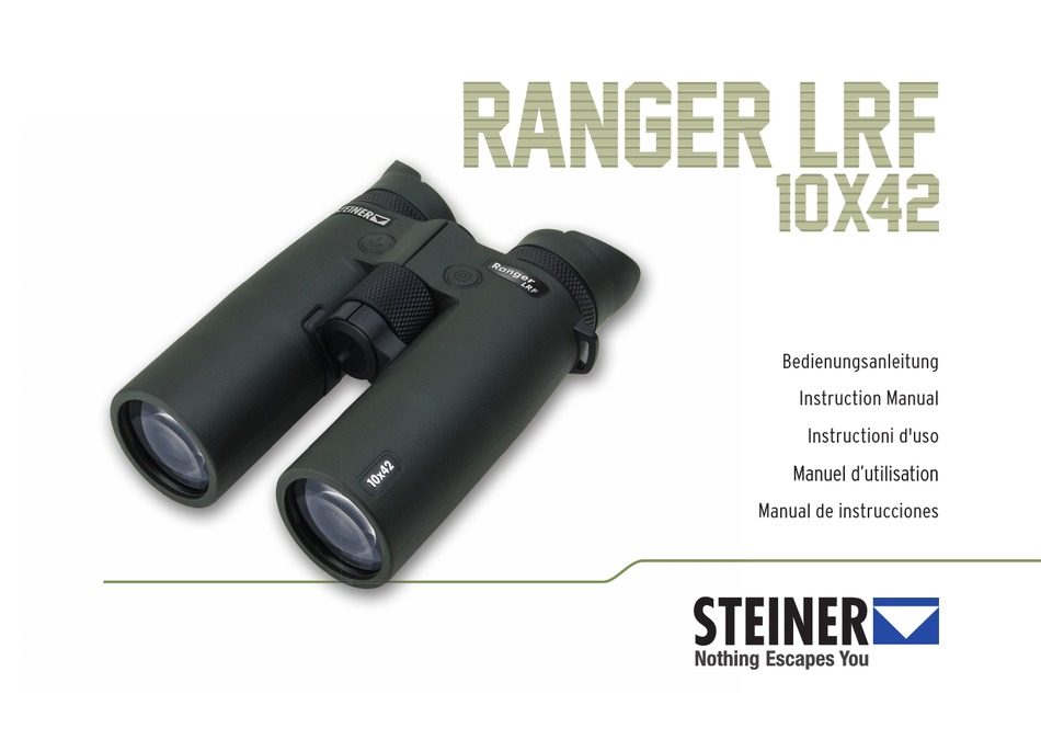 STEINER RANGER LRF 10X42 INSTRUCTION MANUAL Pdf Download ManualsLib
