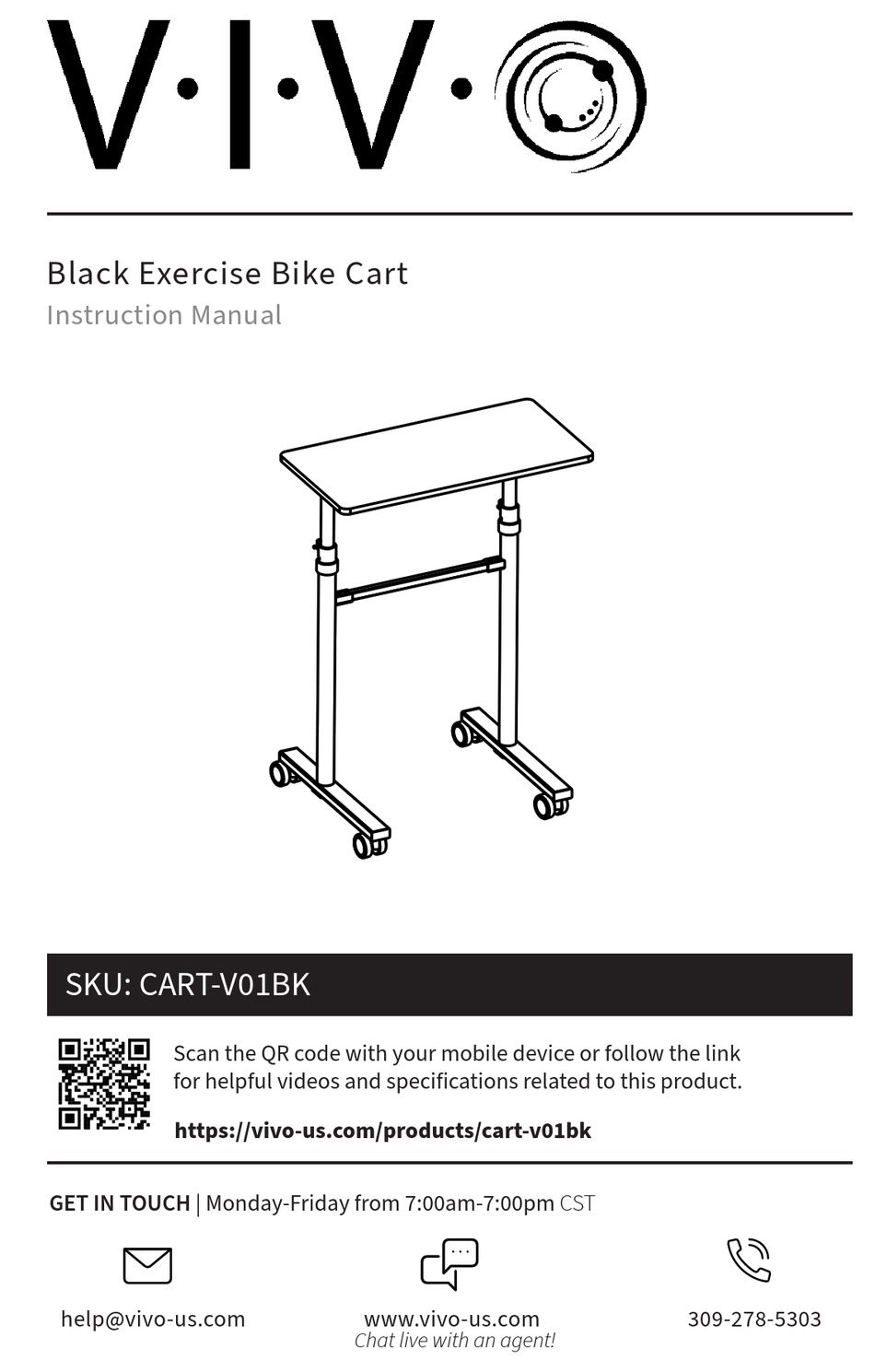 VIVO CARTV01BK INSTRUCTION MANUAL Pdf Download ManualsLib
