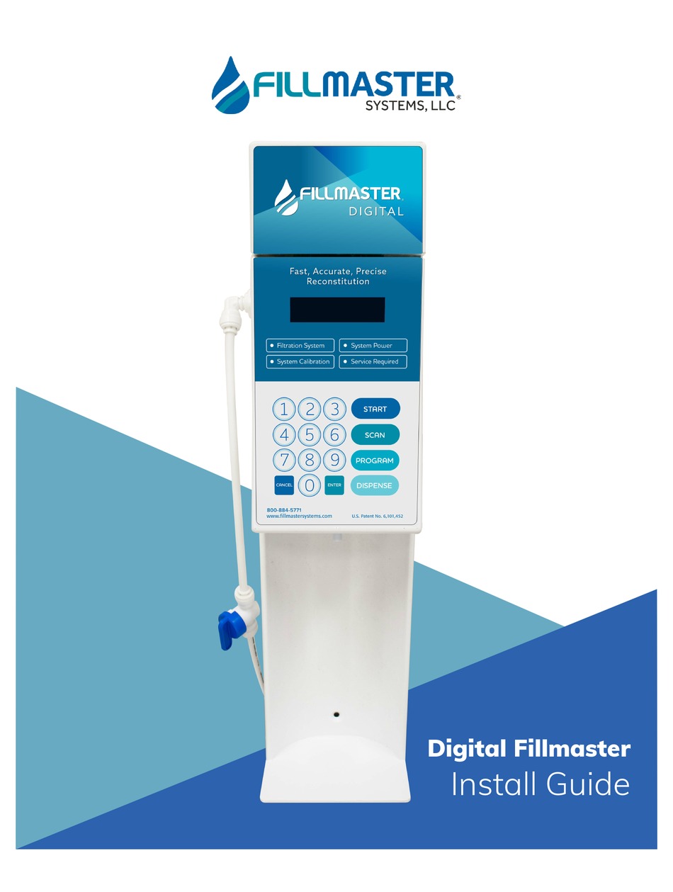 FILLMASTER SYSTEMS 3400 INSTALLATION MANUAL Pdf Download ManualsLib