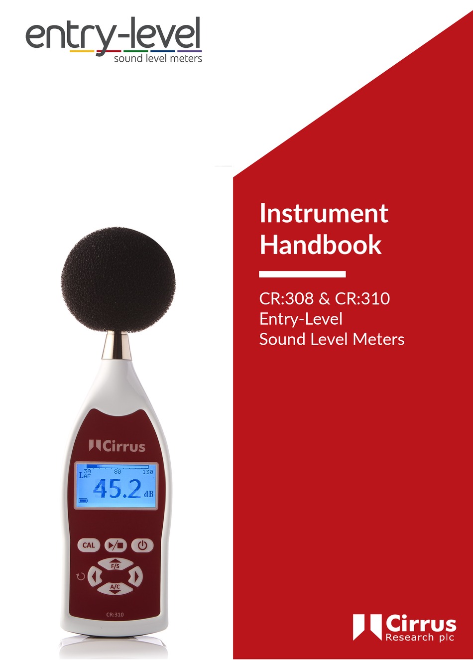 CIRRUS RESEARCH ENTRYLEVEL CR308 INSTRUMENT HANDBOOK Pdf Download ManualsLib