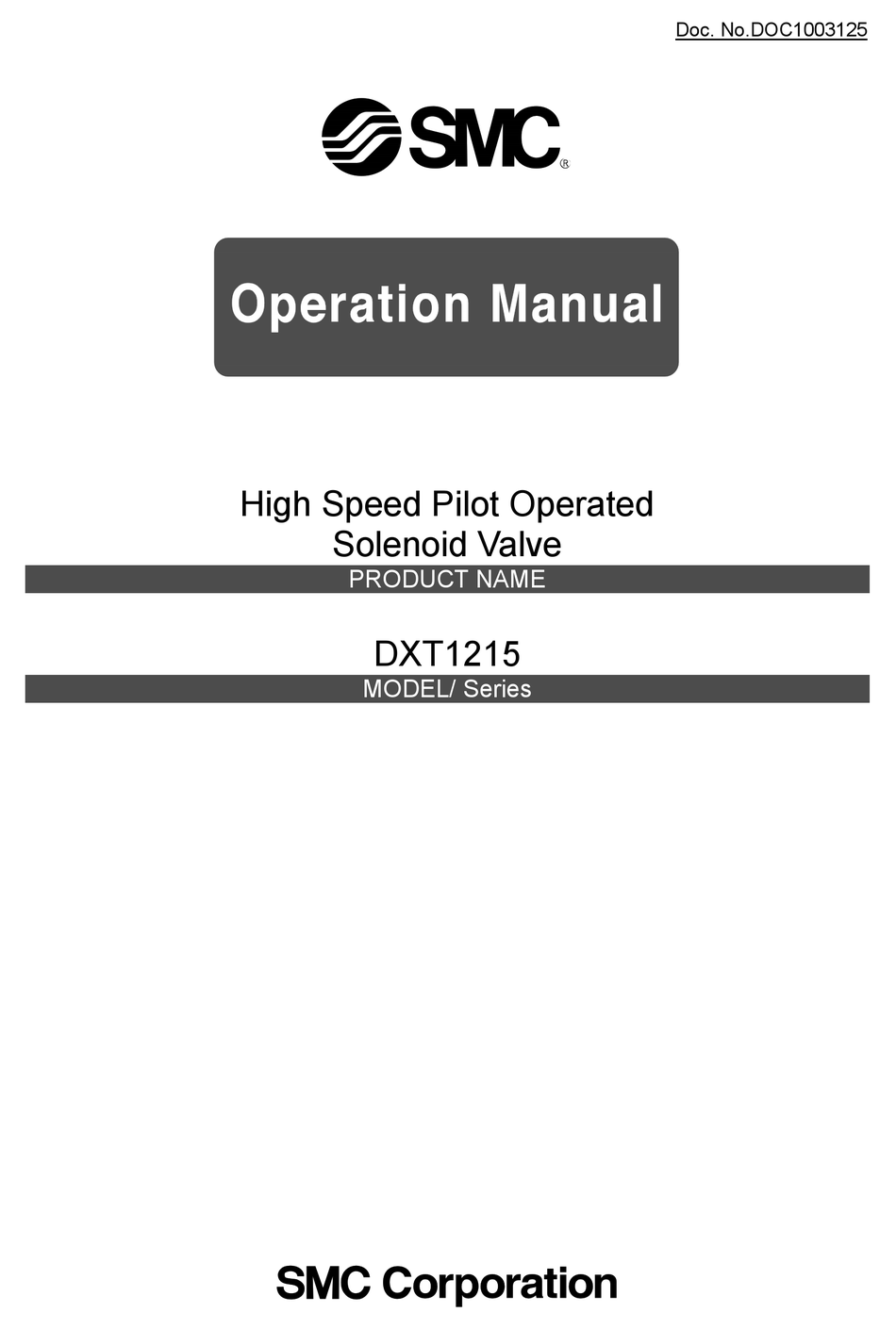 SMC NETWORKS DXT1215 INSTRUCTION MANUAL Pdf Download | ManualsLib