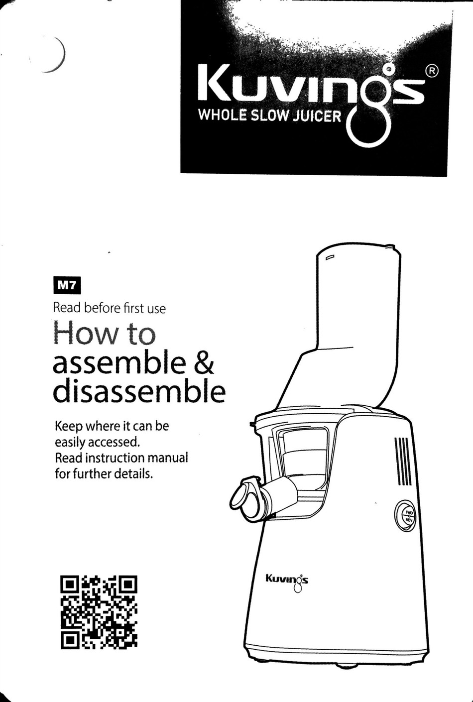 KUVINGS M7 MANUAL Pdf Download ManualsLib