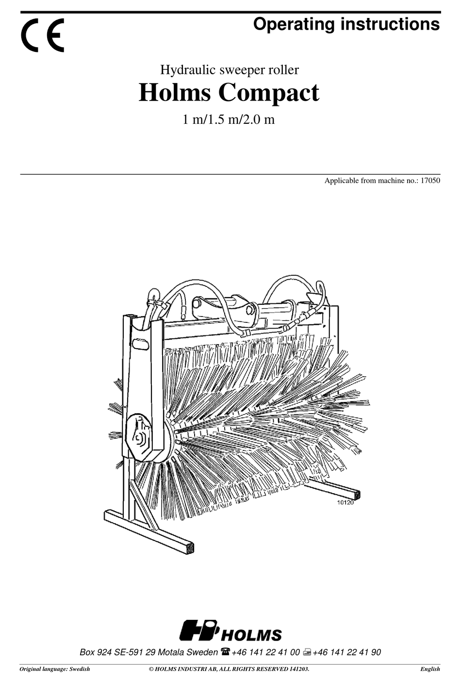 HOLMS COMPACT OPERATING INSTRUCTIONS MANUAL Pdf Download ManualsLib