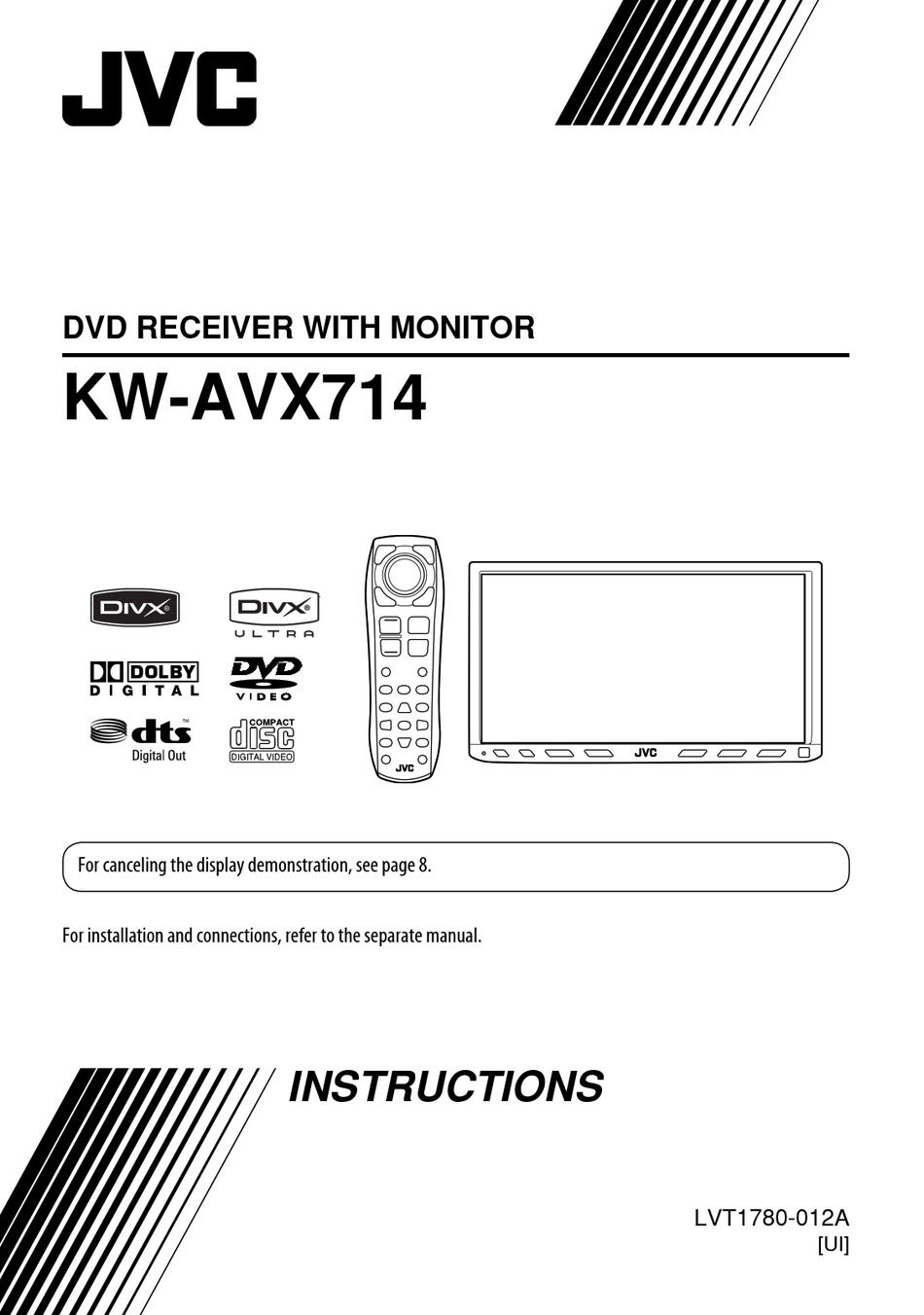 JVC KW-AVX714 INSTRUCTIONS MANUAL Pdf Download | ManualsLib