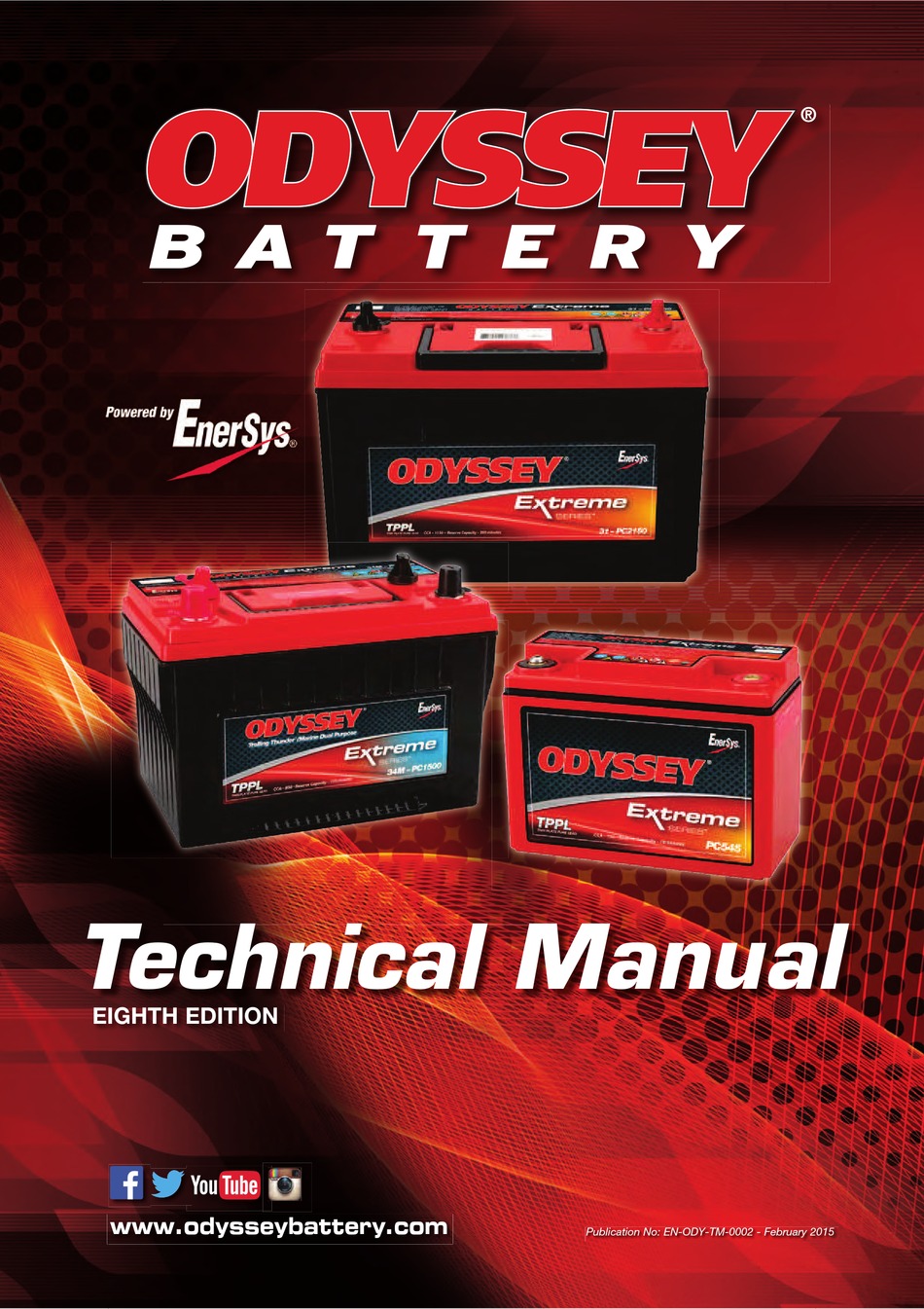 ENERSYS ODYSSEY PC310 TECHNICAL MANUAL Pdf Download ManualsLib
