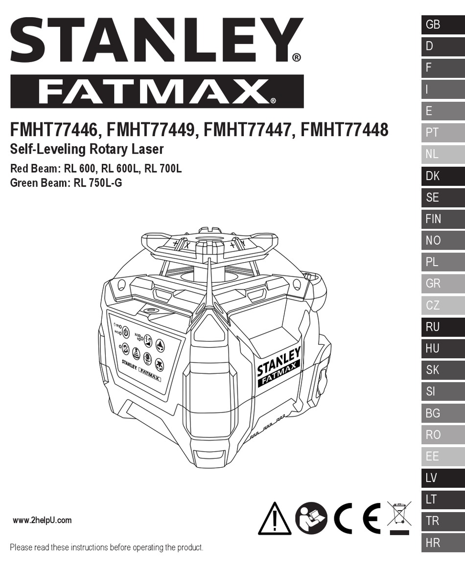 STANLEY FATMAX SERIES MANUAL Pdf Download ManualsLib