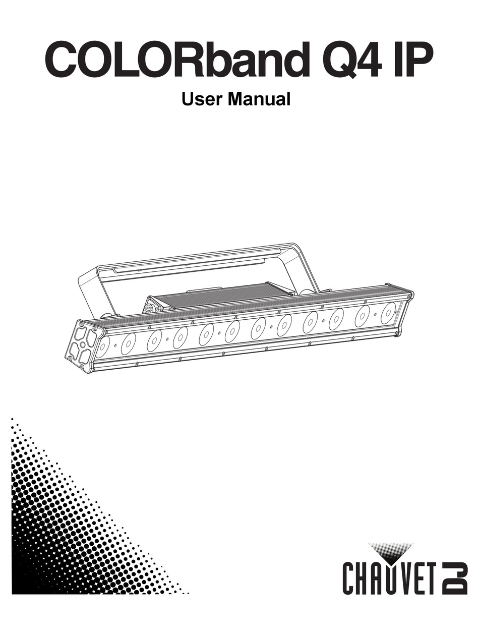 CHAUVET DJ COLORBAND Q4 IP USER MANUAL Pdf Download ManualsLib