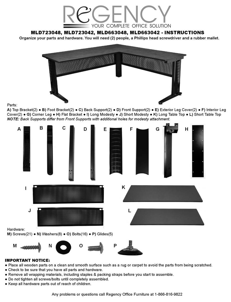 REGENCY MLD723048 INSTRUCTIONS MANUAL Pdf Download ManualsLib