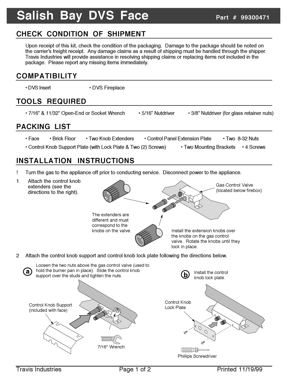 TRAVIS INDUSTRIES 99300471 QUICK START MANUAL Pdf Download ManualsLib