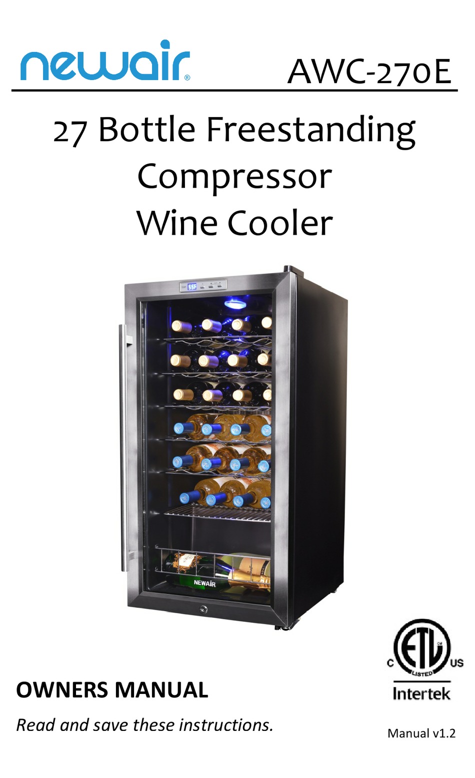 NEWAIR AWC270E OWNER'S MANUAL Pdf Download ManualsLib