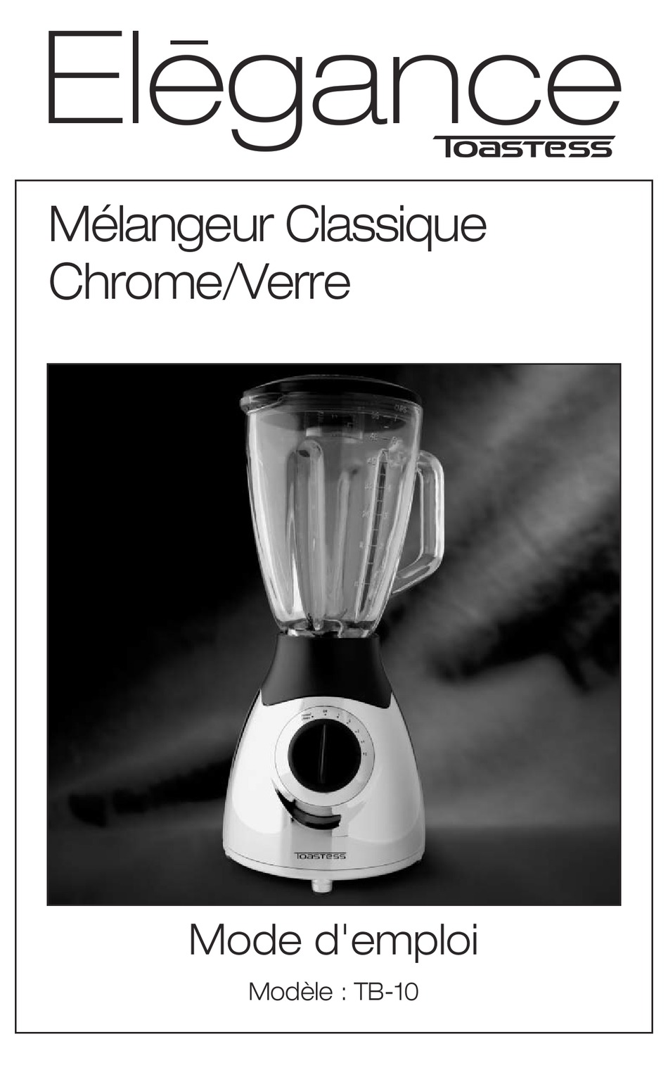 TOASTESS ELEGANCE TB10 INSTRUCTION BOOKLET Pdf Download ManualsLib