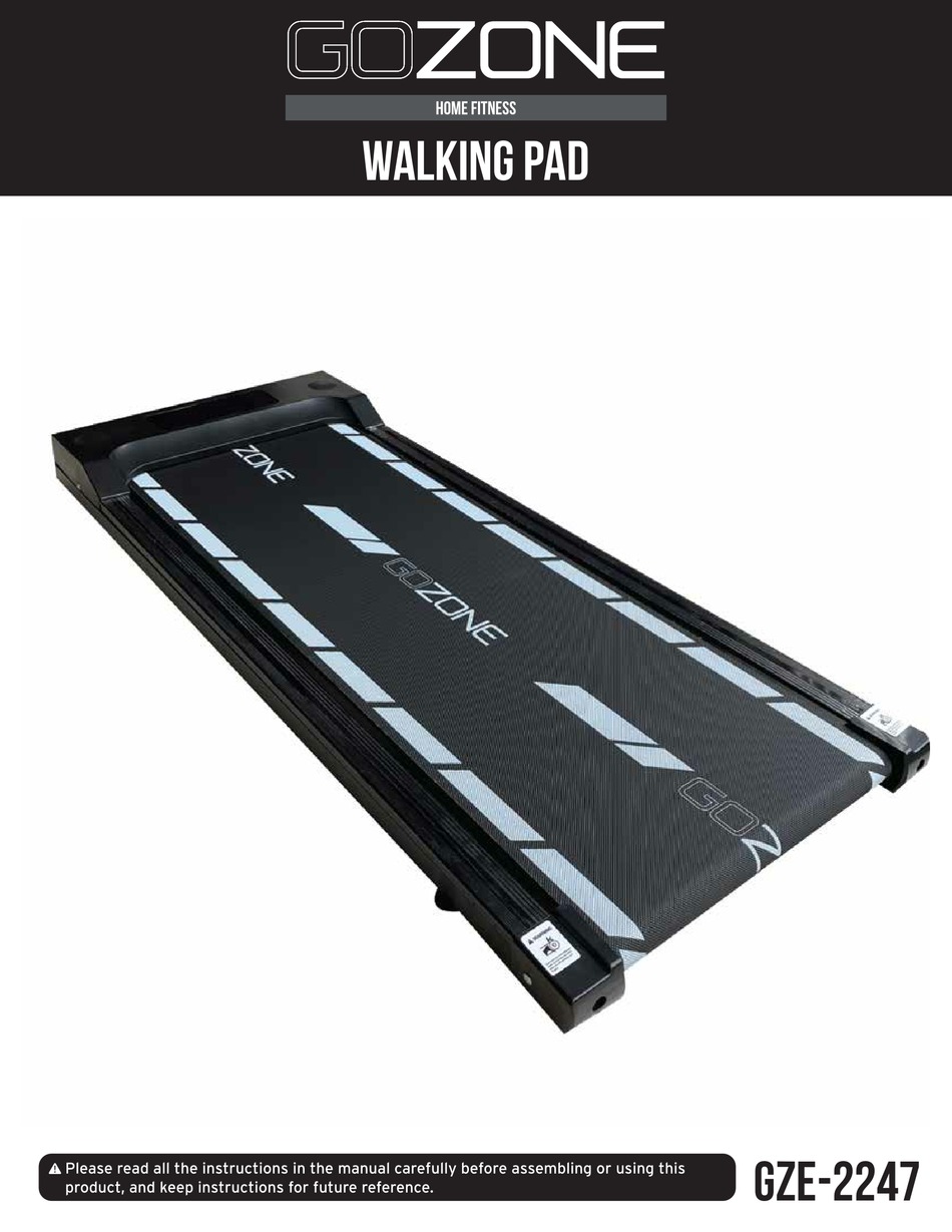 GOZONE WALKING PAD MANUAL Pdf Download ManualsLib