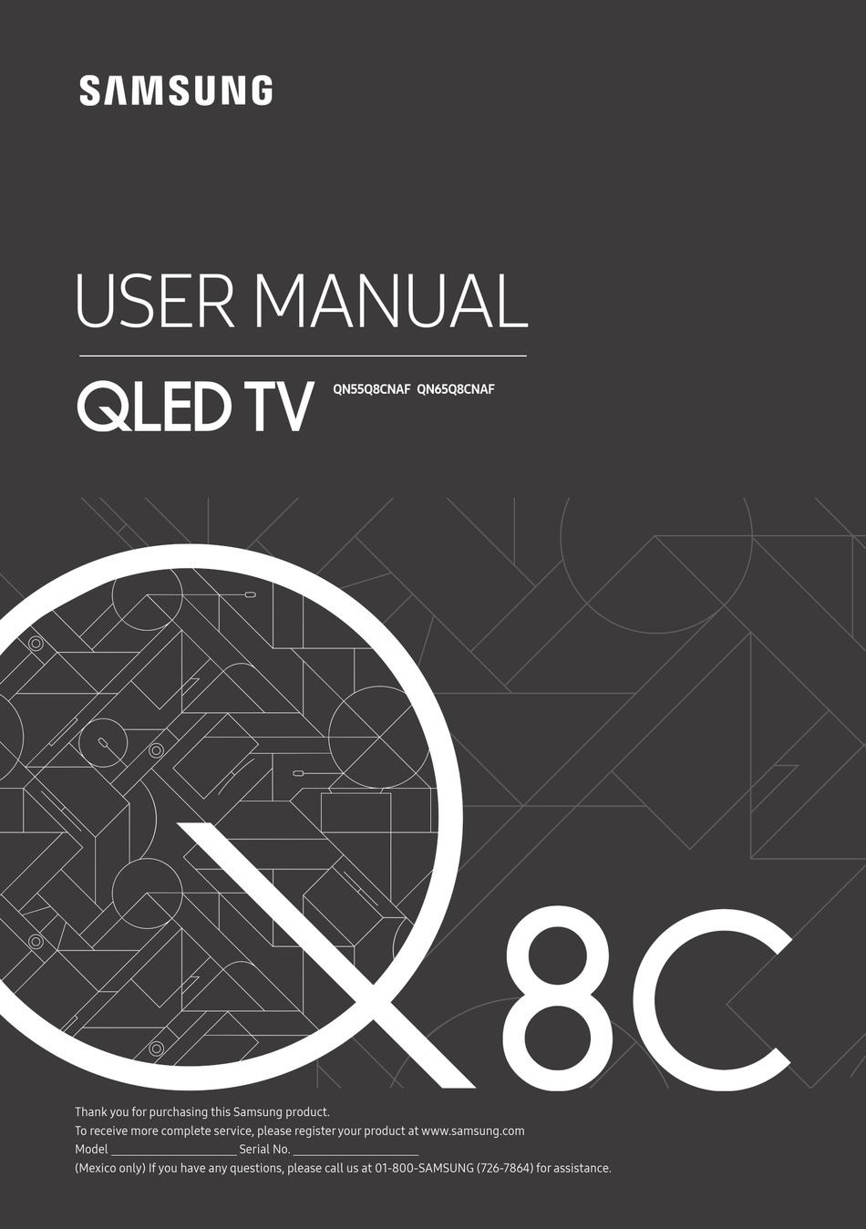 SAMSUNG QN55Q8CNAF USER MANUAL Pdf Download | ManualsLib