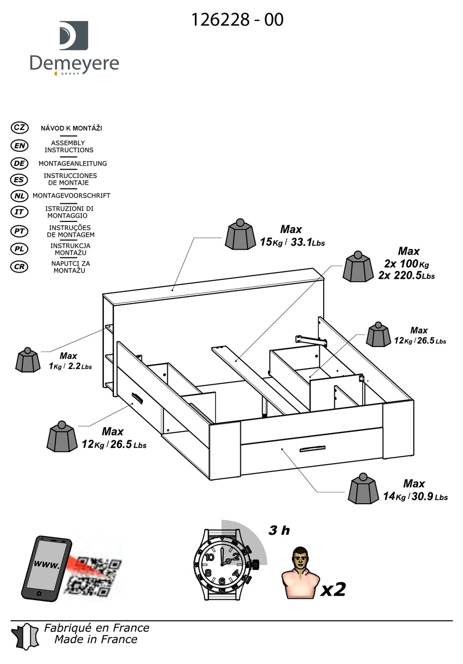 DEMEYERE 12622800 ASSEMBLY INSTRUCTIONS MANUAL Pdf Download ManualsLib