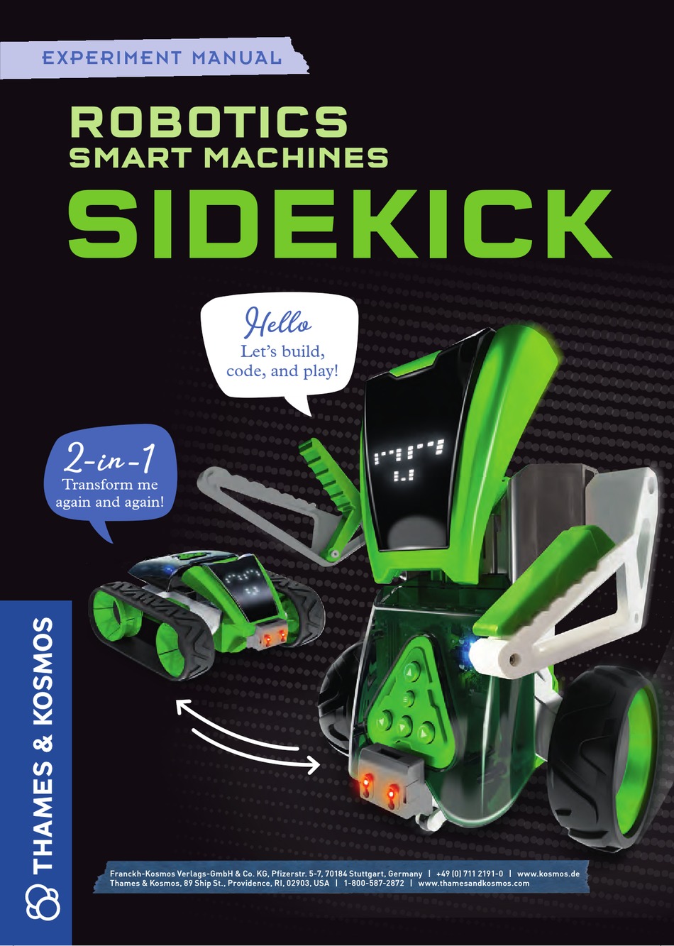 THAMES KOSMOS SIDEKICK EXPERIMENT MANUAL Pdf Download ManualsLib