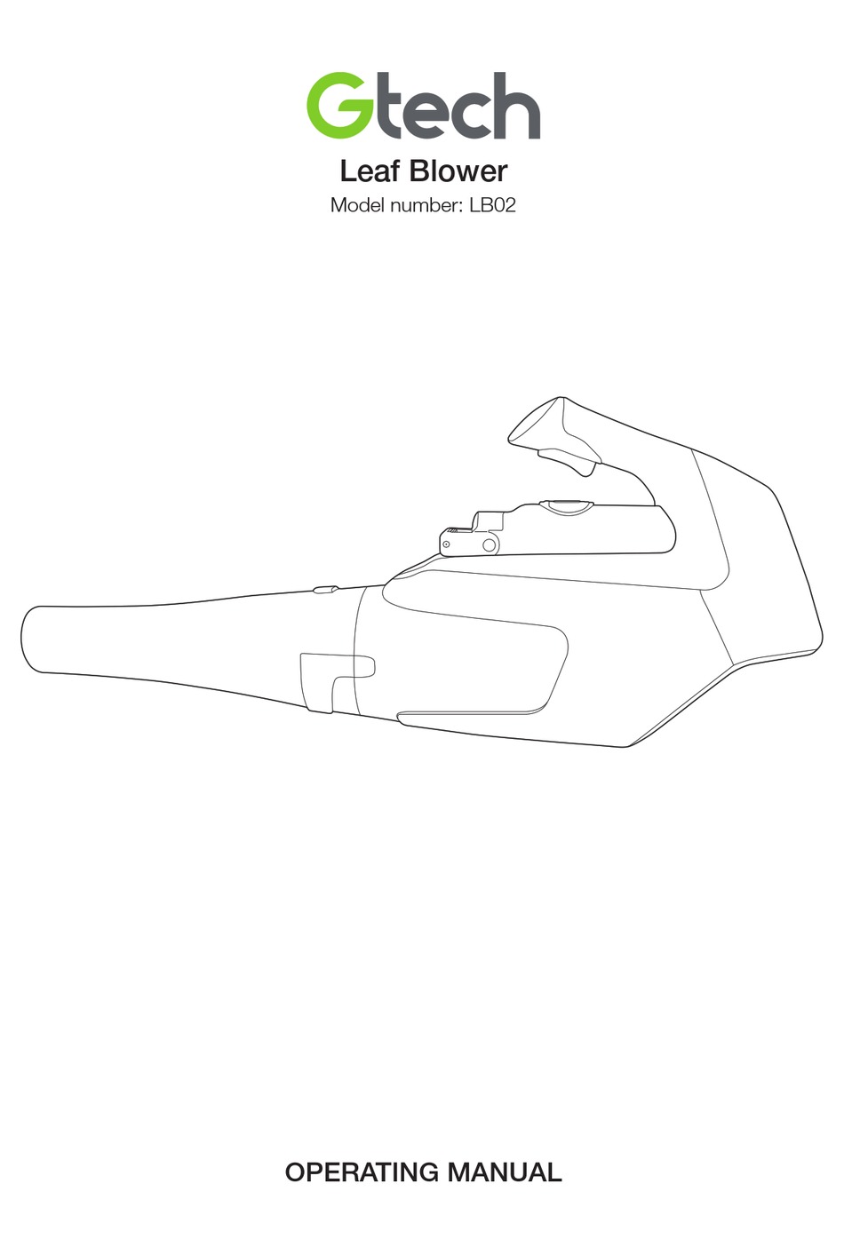 GTECH LB02 OPERATING MANUAL Pdf Download ManualsLib
