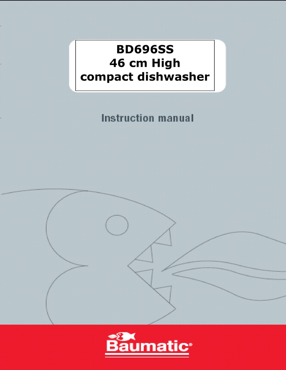 BAUMATIC BD696SS INSTRUCTION MANUAL Pdf Download ManualsLib