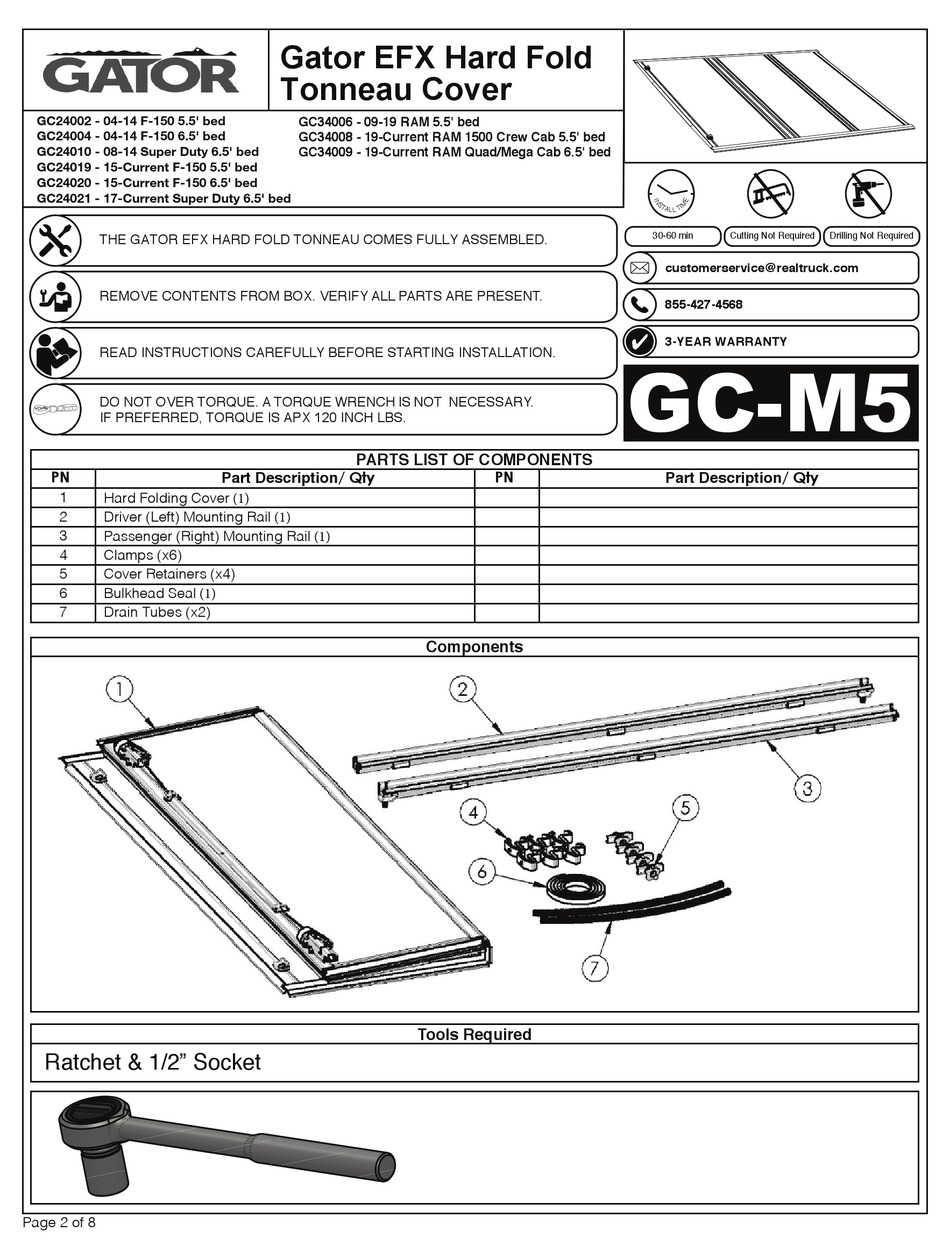 GATOR EFX HARD FOLD QUICK START MANUAL Pdf Download | ManualsLib