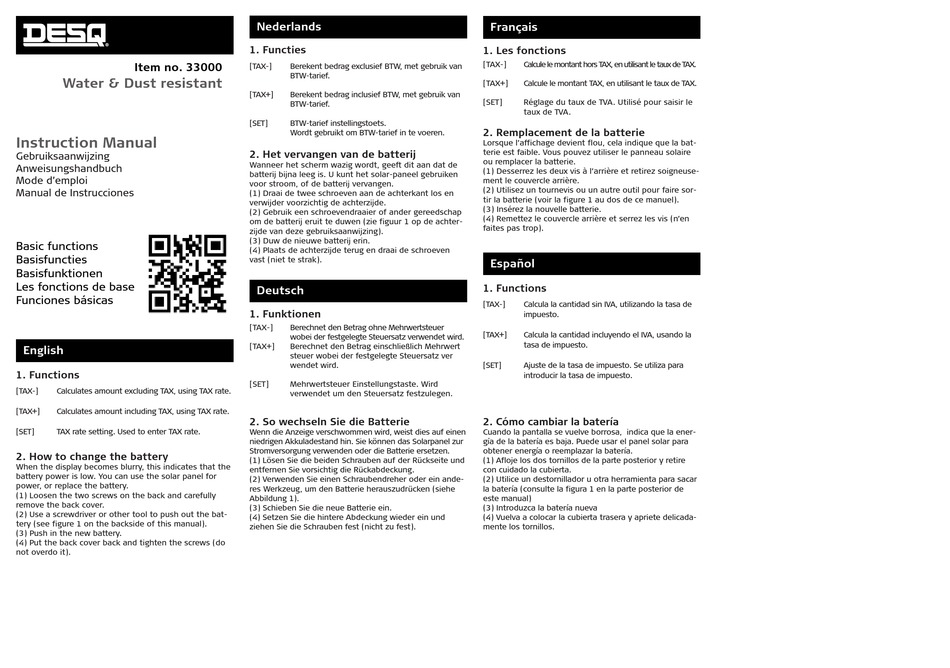 desq-33000-instruction-manual-pdf-download-manualslib