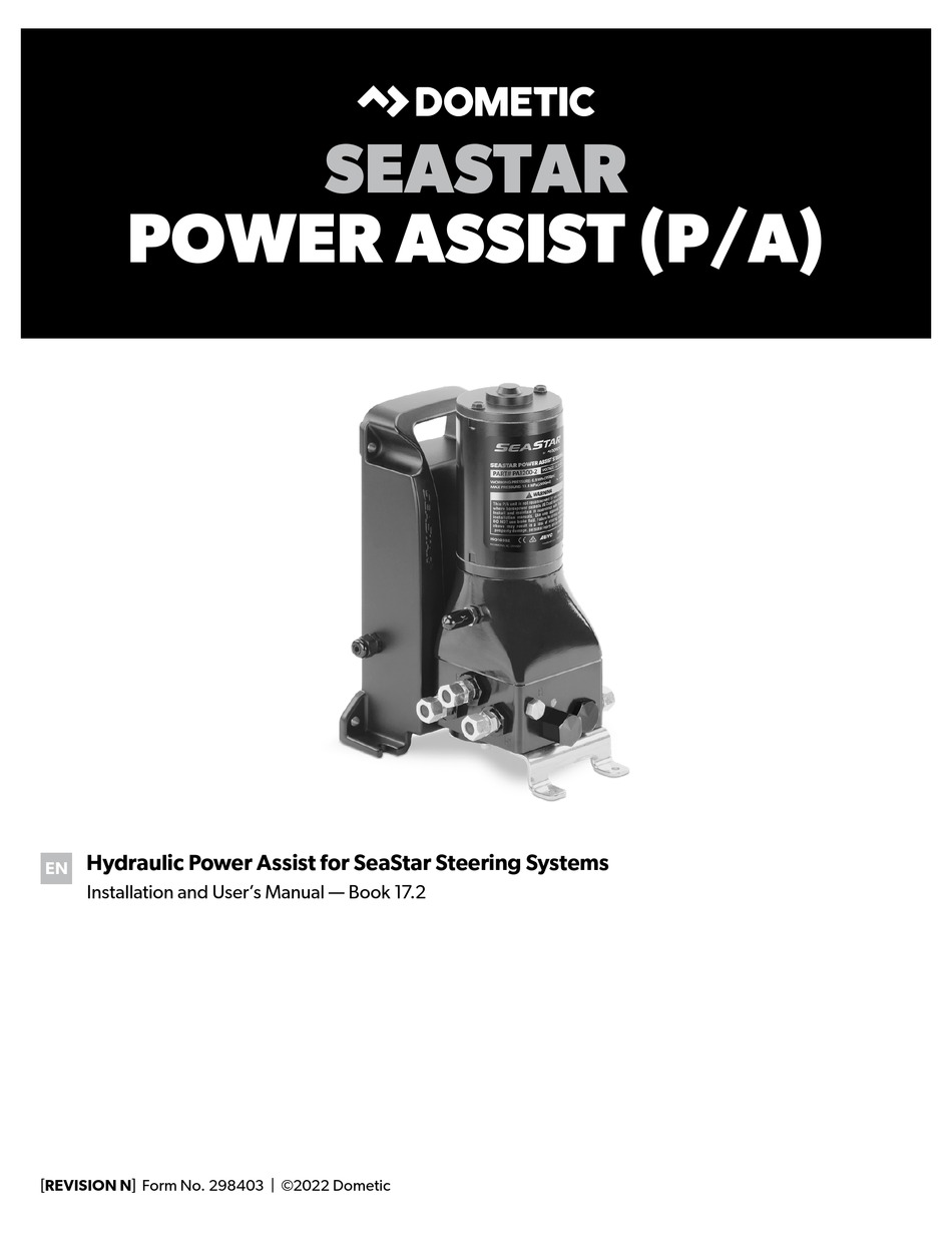 DOMETIC SEASSTAR POWER ASSIST INSTALLATION AND USER MANUAL Pdf Download
