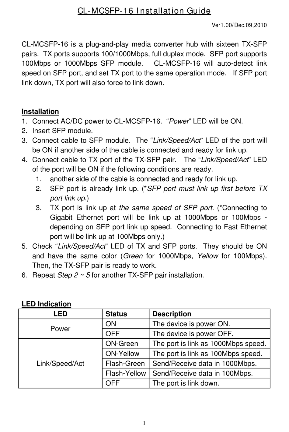 carelink-cl-mcsfp-16-installation-manual-pdf-download-manualslib