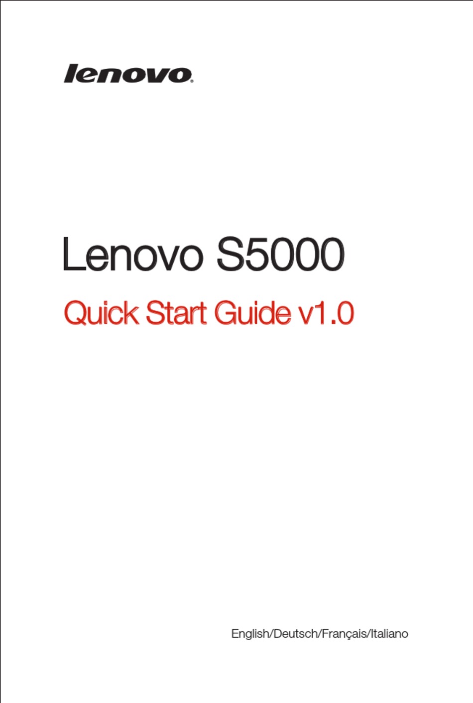 Lenovo quick start что это