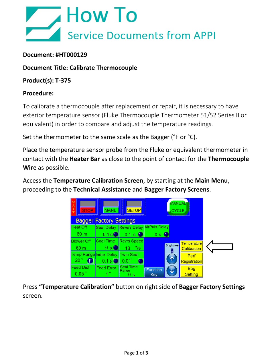 ADVANCED POLYPACKAGING T375 INSTRUCTIONS Pdf Download ManualsLib