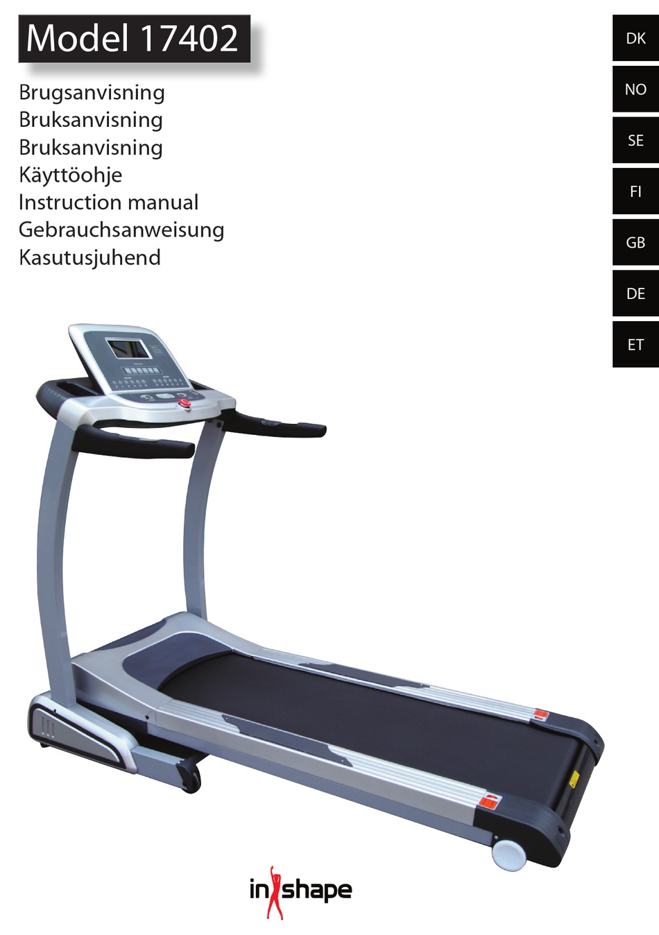 INSHAPE 17402 INSTRUCTION MANUAL Pdf Download ManualsLib