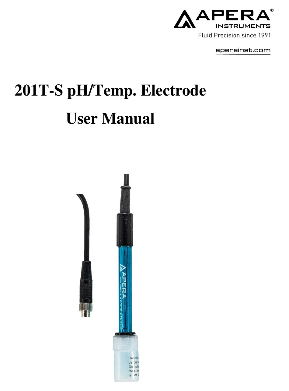 Apera Instruments T S User Manual Pdf Download Manualslib