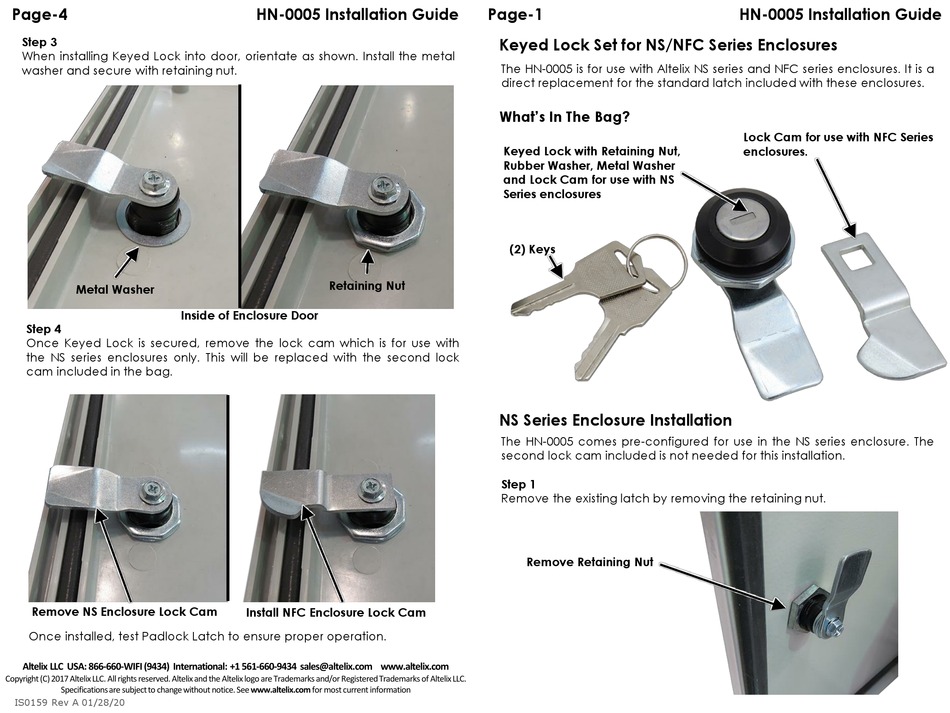 ALTELIX HN0005 INSTALLATION MANUAL Pdf Download ManualsLib
