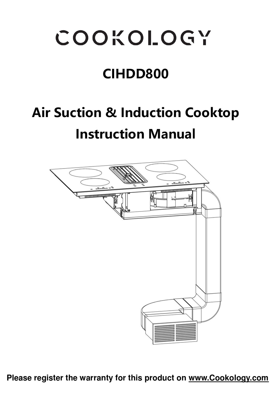 COOKOLOGY CIHDD800 INSTRUCTION MANUAL Pdf Download ManualsLib