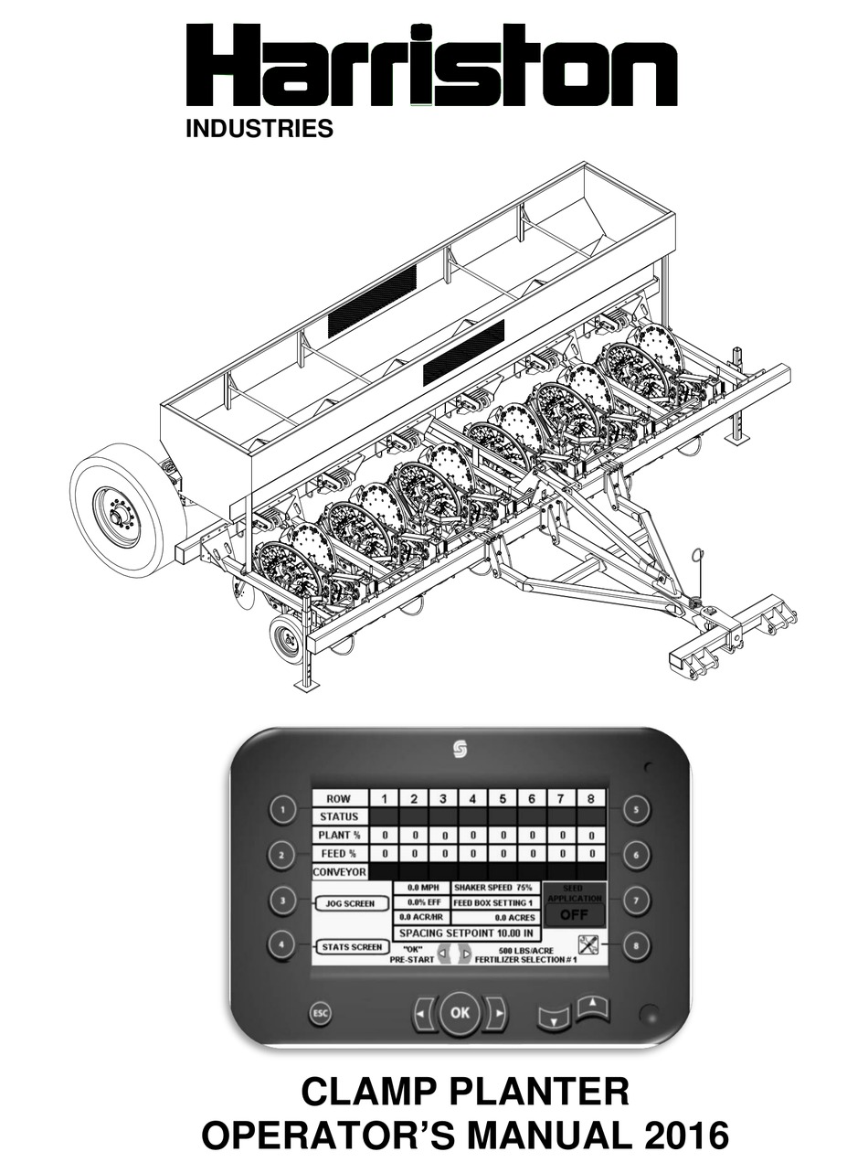 HARRISTON INDUSTRIES 93066 OPERATOR