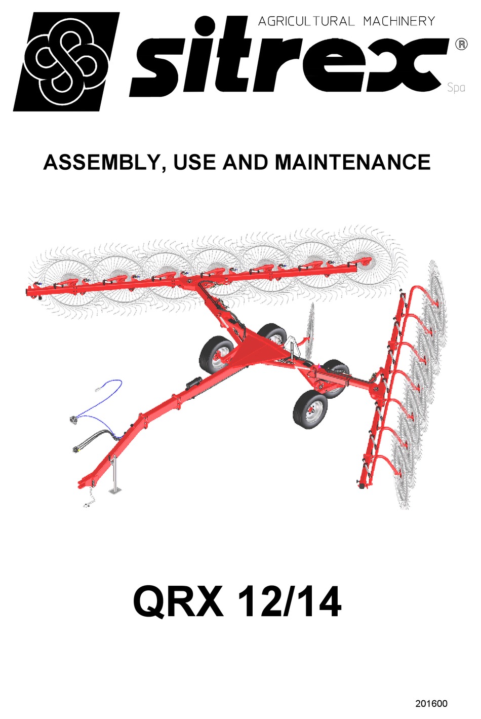SITREX QRX 12 ASSEMBLY, USE AND MAINTENANCE Pdf Download ManualsLib