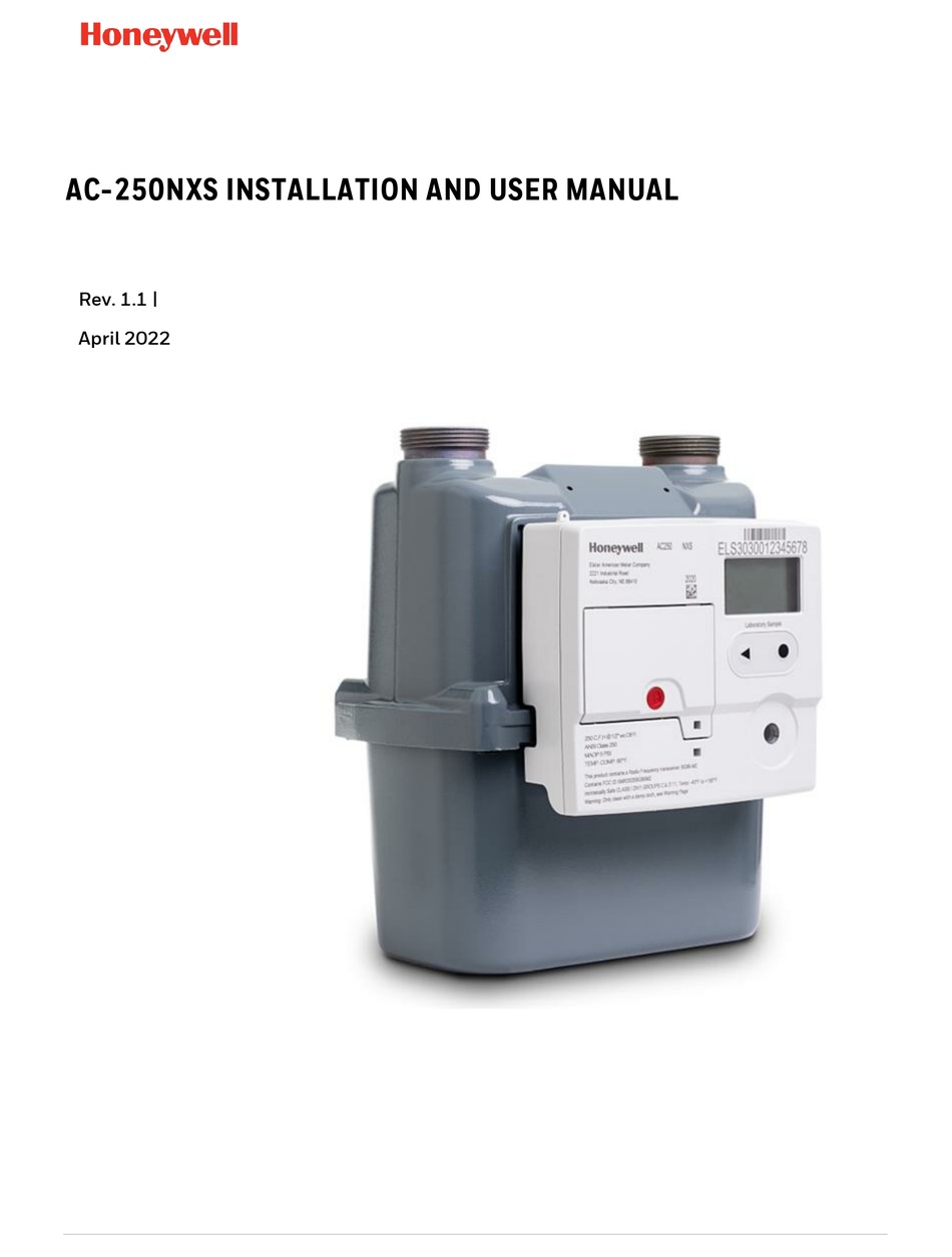 HONEYWELL AC250NXS INSTALLATION AND USER MANUAL Pdf Download ManualsLib