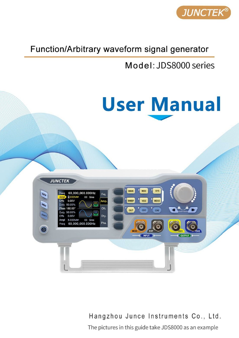 JUNCTEK JDS8000 SERIES USER MANUAL Pdf Download | ManualsLib