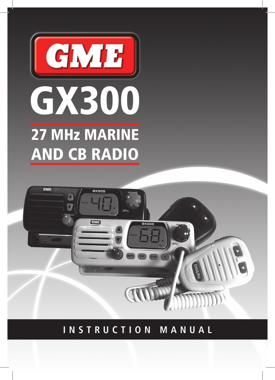 GME GX300W INSTRUCTION MANUAL Pdf Download ManualsLib